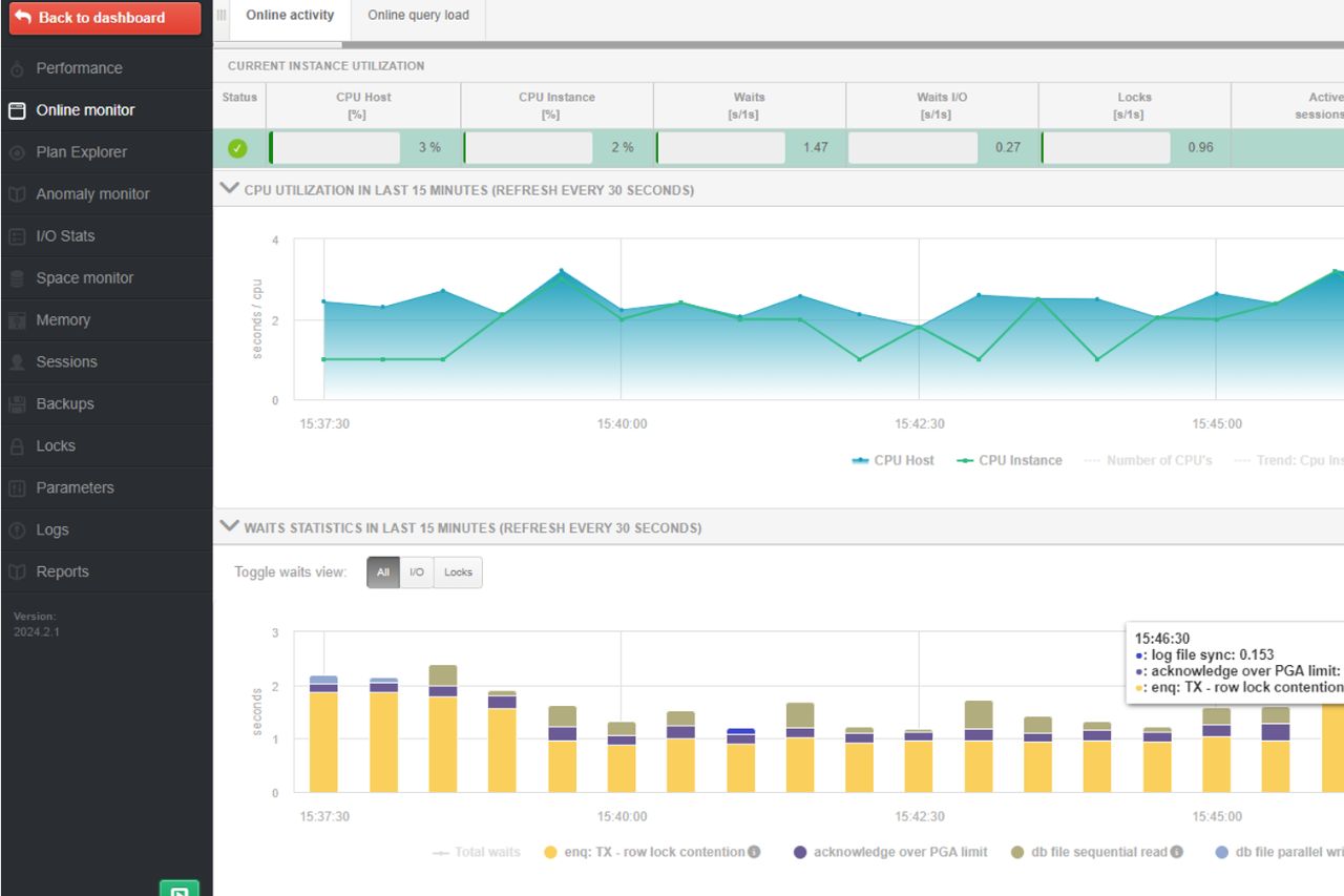 Performance Monitor Changes in Version 2024.2—Part I: Online Monitor